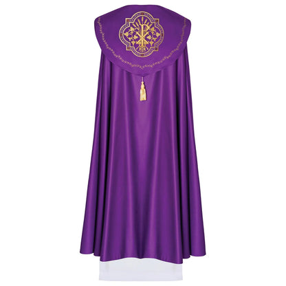 Eucharistic cope, monogram PX in 100% PE
