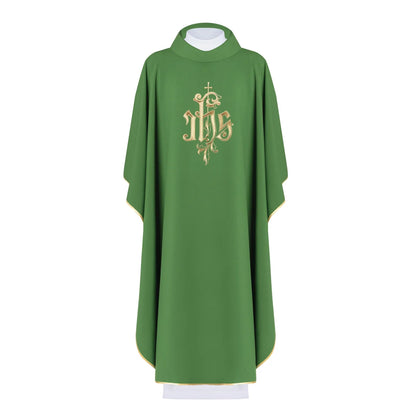 IHS Chasuble with Roll Collar in  100% polyester