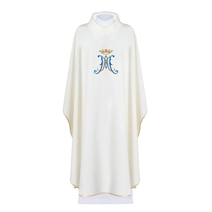 Embroidered chasuble - Marian theme