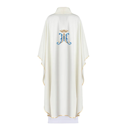 Embroidered chasuble - Marian theme