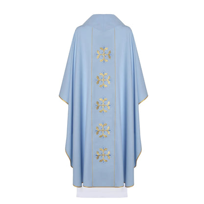 Marian chasuble in 80% PE 20% Wool